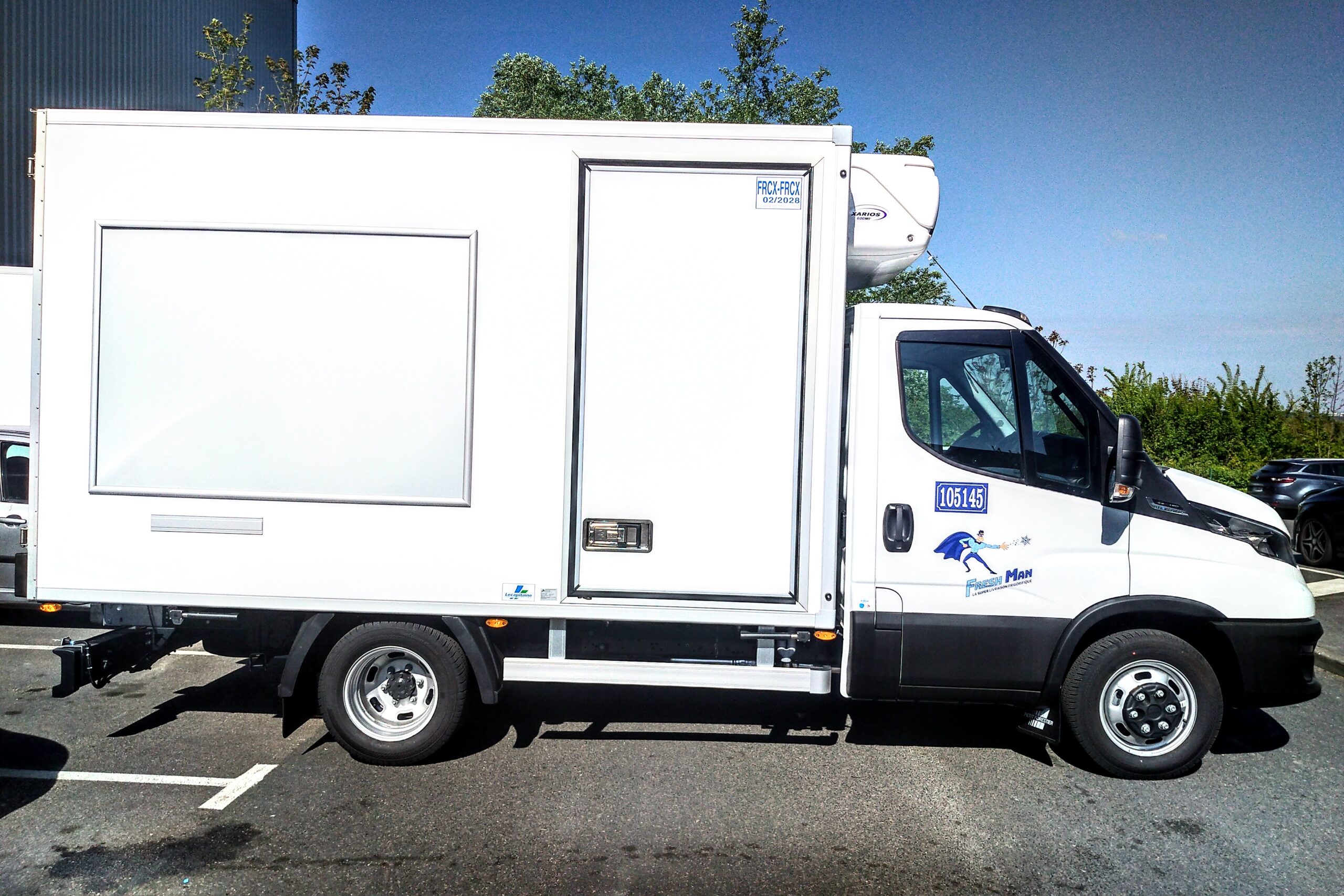 camion livraison frigorifique Freshman paris